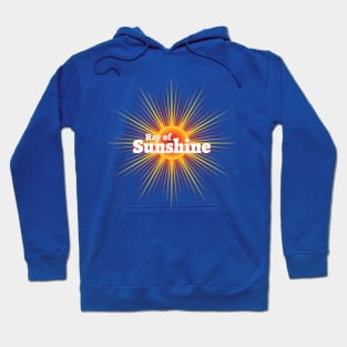 Ray of Sunshine - Retro Summer Style Hoodie